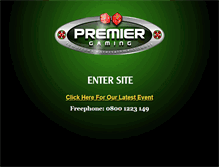 Tablet Screenshot of premiergaming.net